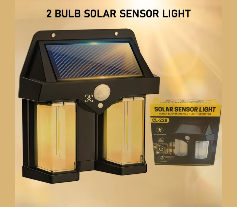 Outdoor Solar Wall Lamp